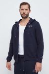 Кофта Tommy Hilfiger чоловіча колір синій з капюшоном однотонна (3553708)