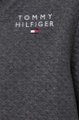 Кофта Tommy Hilfiger чоловіча колір сірий з капюшоном однотонна (3553713)
