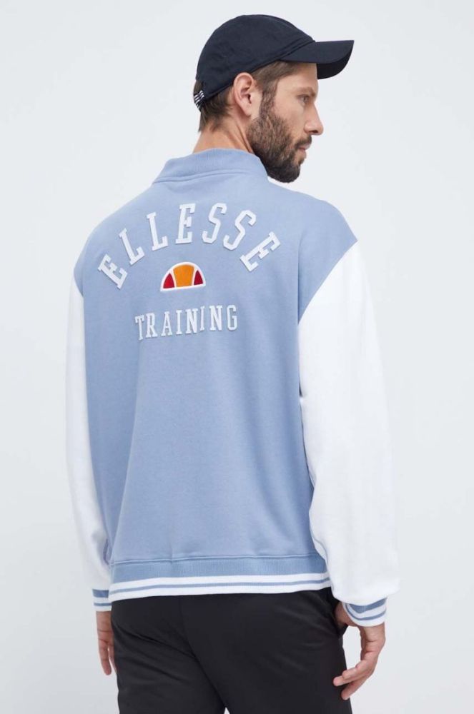 Кофта Ellesse чоловіча  візерунок колір блакитний (3563915) фото 3