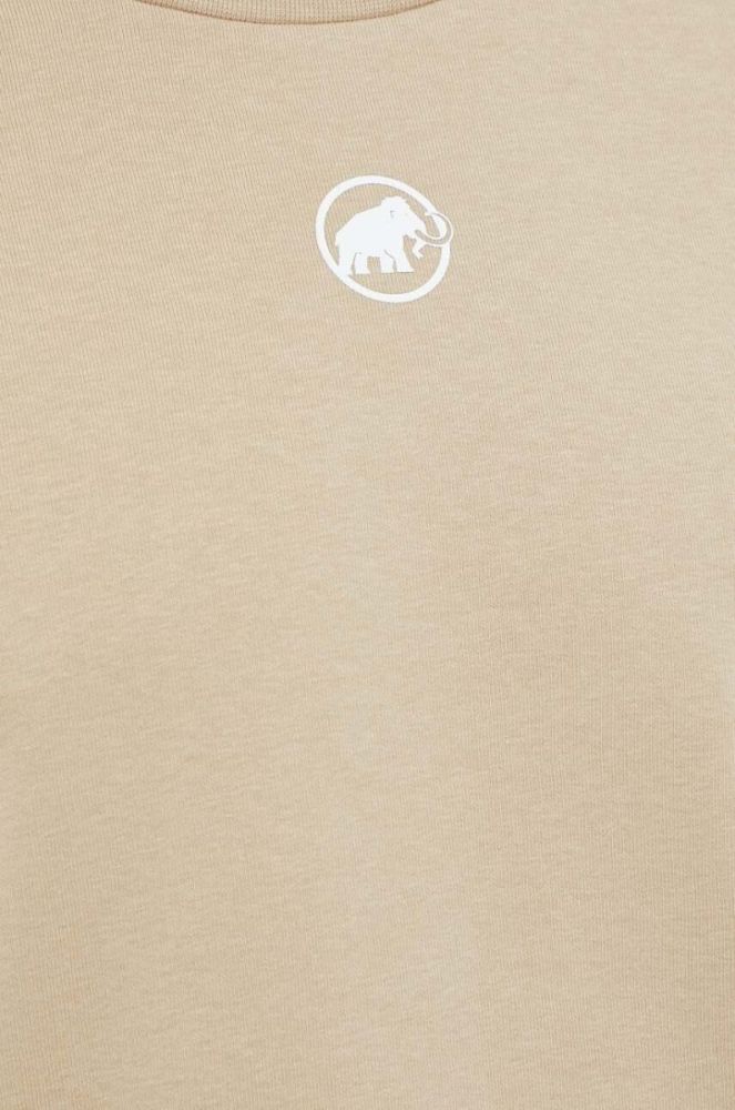 Кофта Mammut Core ML колір бежевий однотонна фото 5