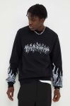 Кофта The Kooples чоловіча колір чорний з принтом (3527494) Кофта The Kooples чоловіча колір чорний з принтом (3527494)