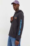 Кофта Rip Curl чоловіча колір чорний з капюшоном з принтом (3527506) Кофта Rip Curl чоловіча колір чорний з капюшоном з принтом (3527506)
