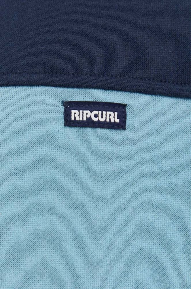 Кофта Rip Curl чоловіча колір синій з капюшоном візерунок фото 5