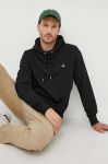 Кофта Gant чоловіча колір чорний з капюшоном однотонна (3563923)
