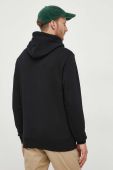 Кофта Gant чоловіча колір чорний з капюшоном однотонна (3563923)