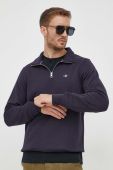 Кофта Gant чоловіча колір синій з аплікацією (3566927)