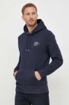 Кофта Gant чоловіча колір синій з капюшоном з аплікацією (3566932)