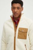 Кофта Fjallraven Vardag Pile чоловіча колір бежевий візерунок