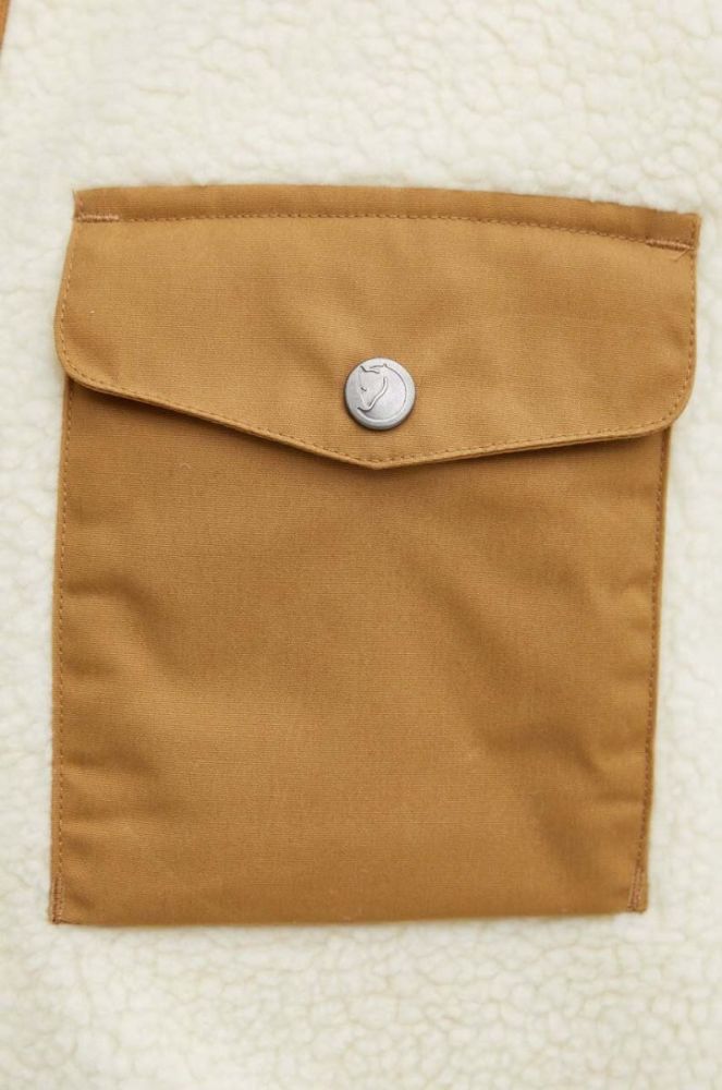Кофта Fjallraven Vardag Pile чоловіча колір бежевий візерунок фото 5