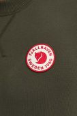 Бавовняна кофта Fjallraven 1960 Logo чоловіча колір зелений з аплікацією