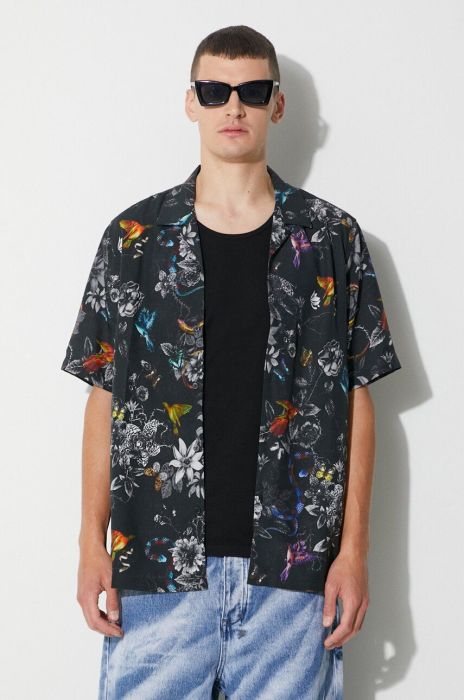 Сорочка KSUBI чоловіча колір чорний regular