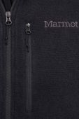 Спортивна кофта Marmot Drop Line колір чорний однотонна