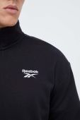 Кофта Reebok чоловіча колір чорний з принтом (3541051)