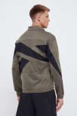 Кофта Reebok Reebok Identity Vector колір зелений з принтом