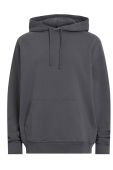 Бавовняна кофта AllSaints MG114Z VARDEN OTH HOODY чоловіча колір сірий з капюшоном з принтом