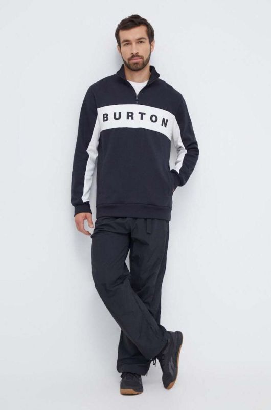 Кофта Burton чоловіча колір чорний візерунок