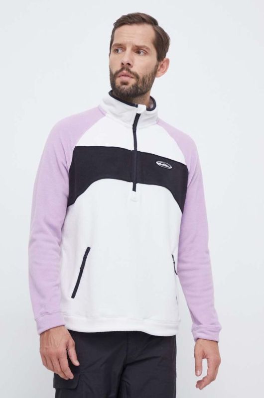Спортивна кофта Quiksilver Powder Chaser колір білий візерунок фото 2