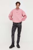 Кофта On Vacation колір рожевий з аплікацією
