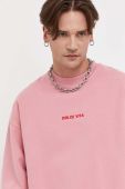 Кофта On Vacation колір рожевий з аплікацією