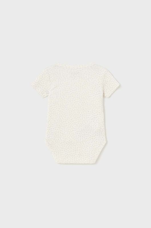 Дитяче бавовняне боді Mayoral Newborn колір бежевий (3428047) фото 2
