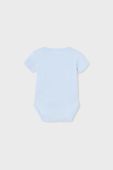 Дитяче бавовняне боді Mayoral Newborn колір блакитний (3428054)