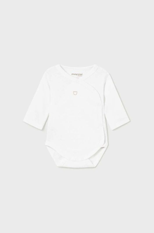 Боді для немовлят Mayoral Newborn колір білий (3414097)