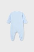 Дитячі бавовняні повзунки Mayoral Newborn 2-pack колір блакитний (3449171)