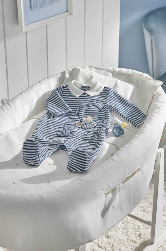 Повзунки Mayoral Newborn Gift box колір темно-синій (3468689)