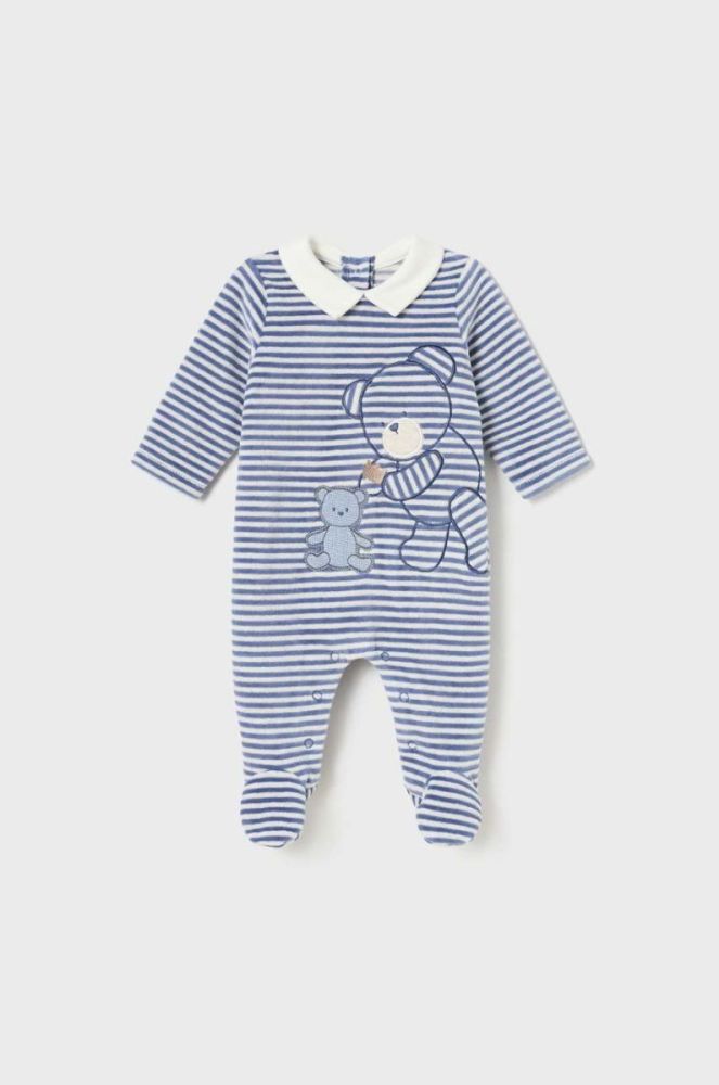 Повзунки Mayoral Newborn Gift box колір темно-синій (3468689) фото 2