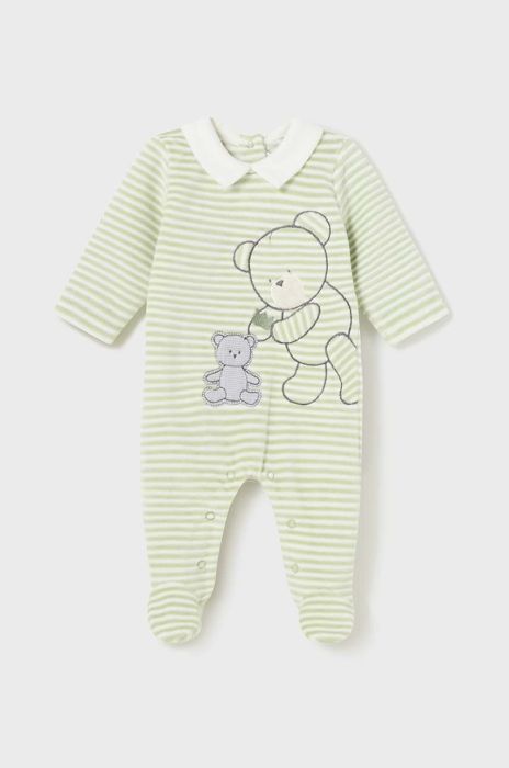 Повзунки Mayoral Newborn Gift box колір зелений (3468818)