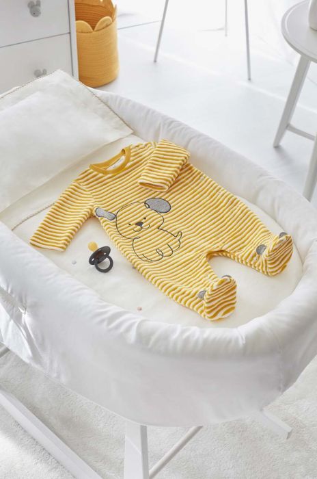 Дитячі повзунки Mayoral Newborn колір жовтий (3445519)