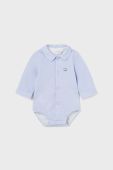 Дитяче бавовняне боді Mayoral Newborn колір блакитний (3503759)