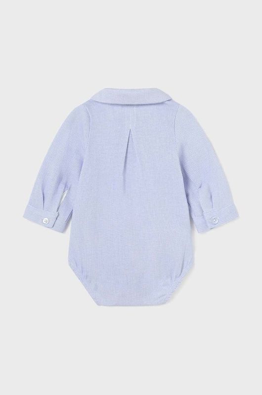 Дитяче бавовняне боді Mayoral Newborn колір блакитний (3503759) фото 2