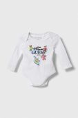 Дитяче бавовняне боді Guess 3-pack колір білий (3571030)