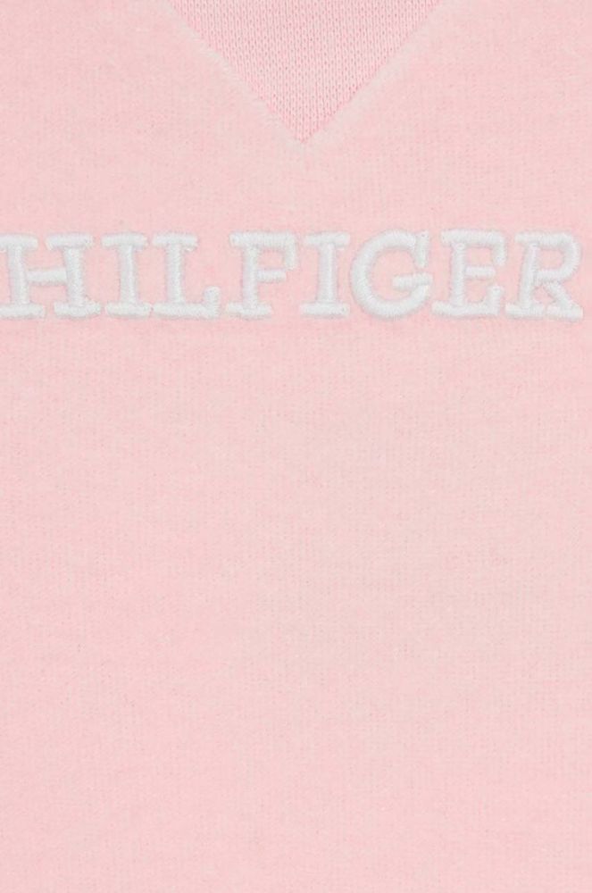 Дитячі повзунки Tommy Hilfiger колір рожевий (3515015) фото 3