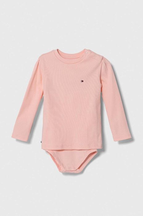Боді для немовлят Tommy Hilfiger колір рожевий (3374725)