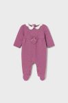 Дитячі повзунки Mayoral Newborn Gift box колір фіолетовий (3452856)