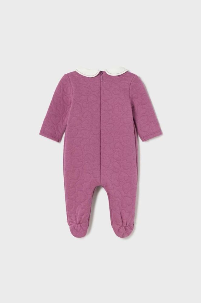 Дитячі повзунки Mayoral Newborn Gift box колір фіолетовий (3452856) фото 2