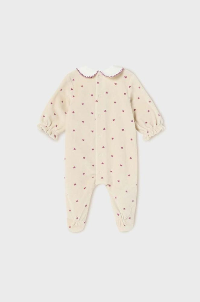 Дитячі повзунки Mayoral Newborn Gift box 2-pack колір фіолетовий (3449525) фото 3