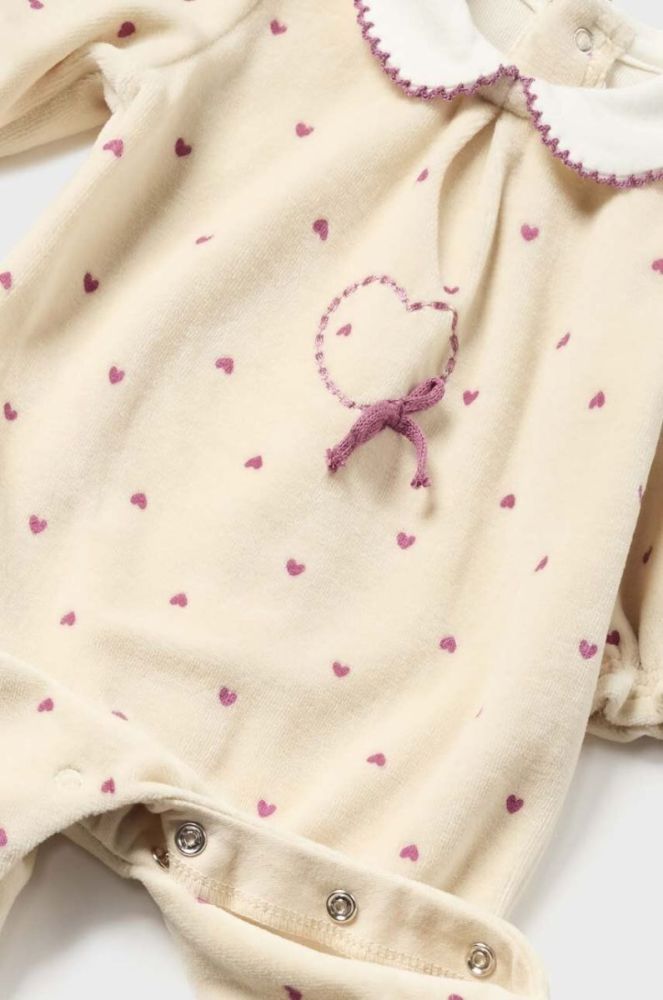 Дитячі повзунки Mayoral Newborn Gift box 2-pack колір фіолетовий (3449525) фото 4
