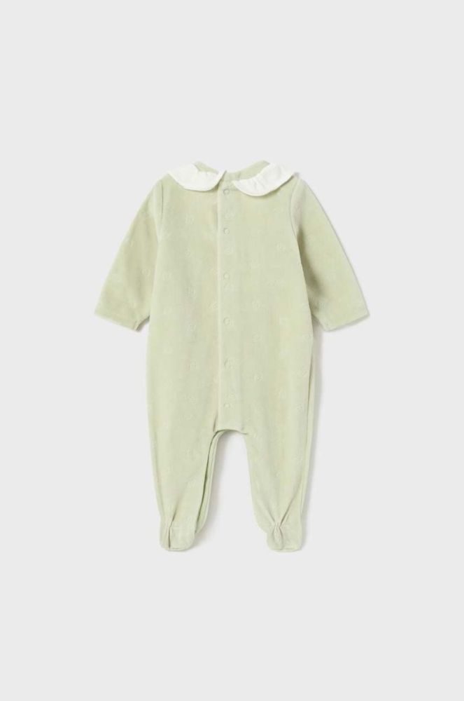 Дитячі повзунки Mayoral Newborn Gift box колір зелений (3444357) фото 2