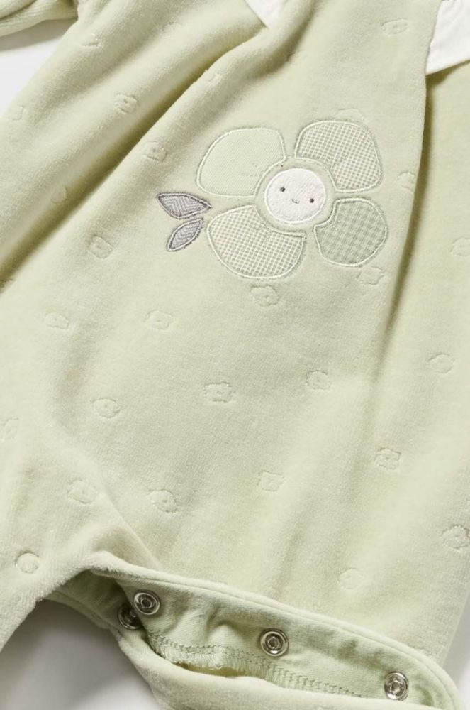 Дитячі повзунки Mayoral Newborn Gift box колір зелений (3444357) фото 3