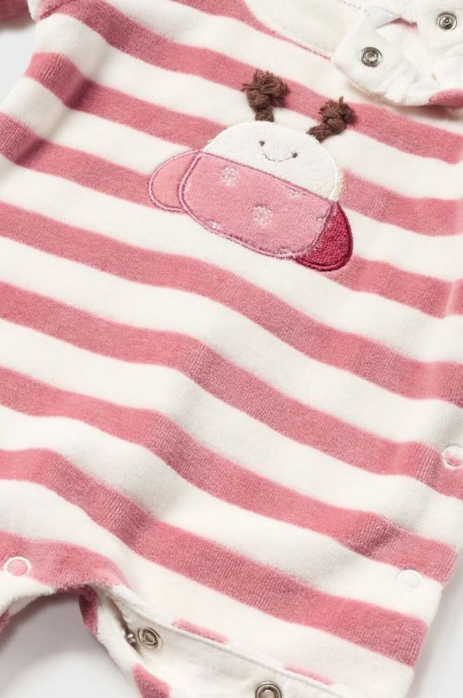 Дитячі повзунки Mayoral Newborn 2-pack колір рожевий (3428145) фото 4