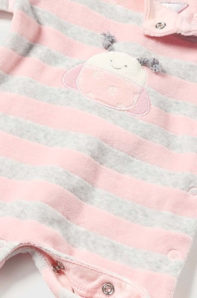 Дитячі повзунки Mayoral Newborn 2-pack колір рожевий (3428159) фото 8