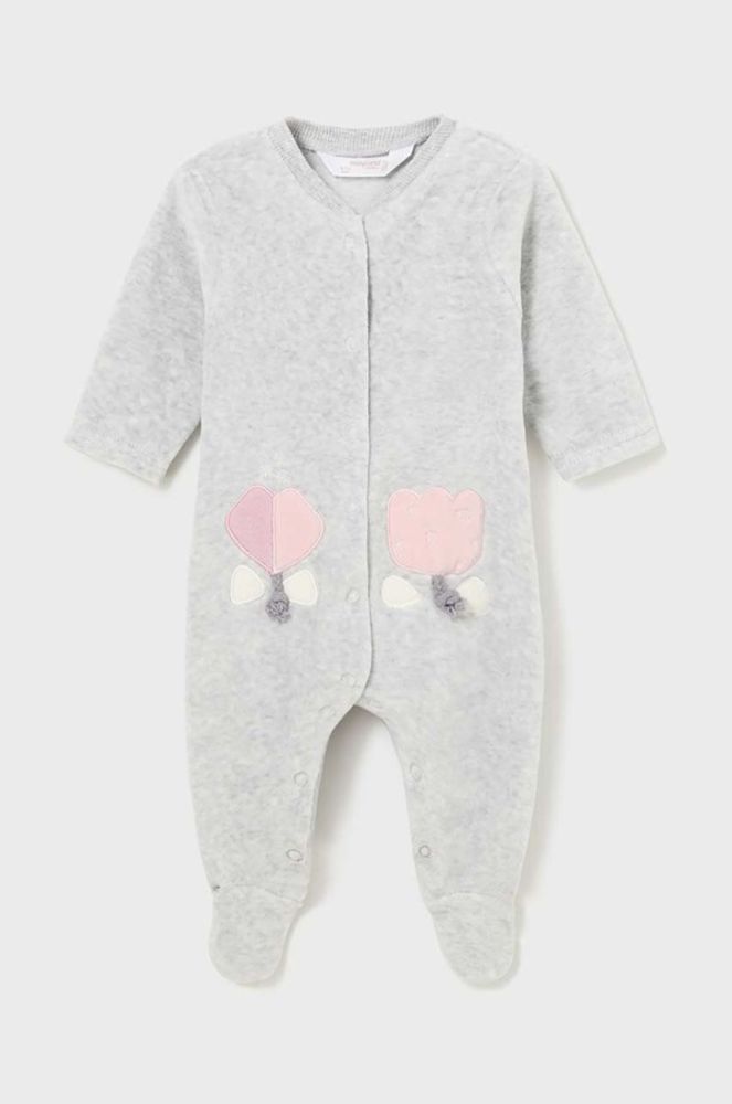 Дитячі повзунки Mayoral Newborn 2-pack колір рожевий (3428159) фото 2