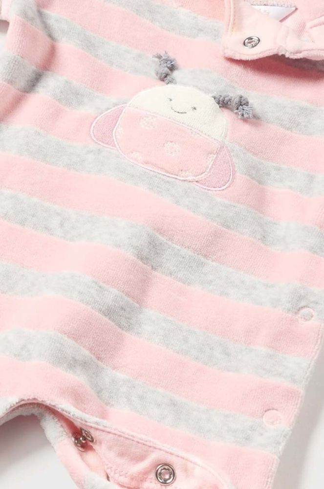 Дитячі повзунки Mayoral Newborn 2-pack колір рожевий (3428159) фото 4