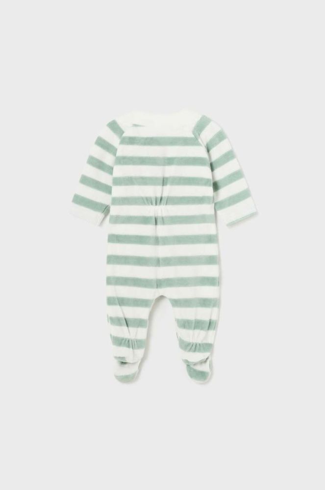 Дитячі повзунки Mayoral Newborn 2-pack колір зелений (3428139) фото 3