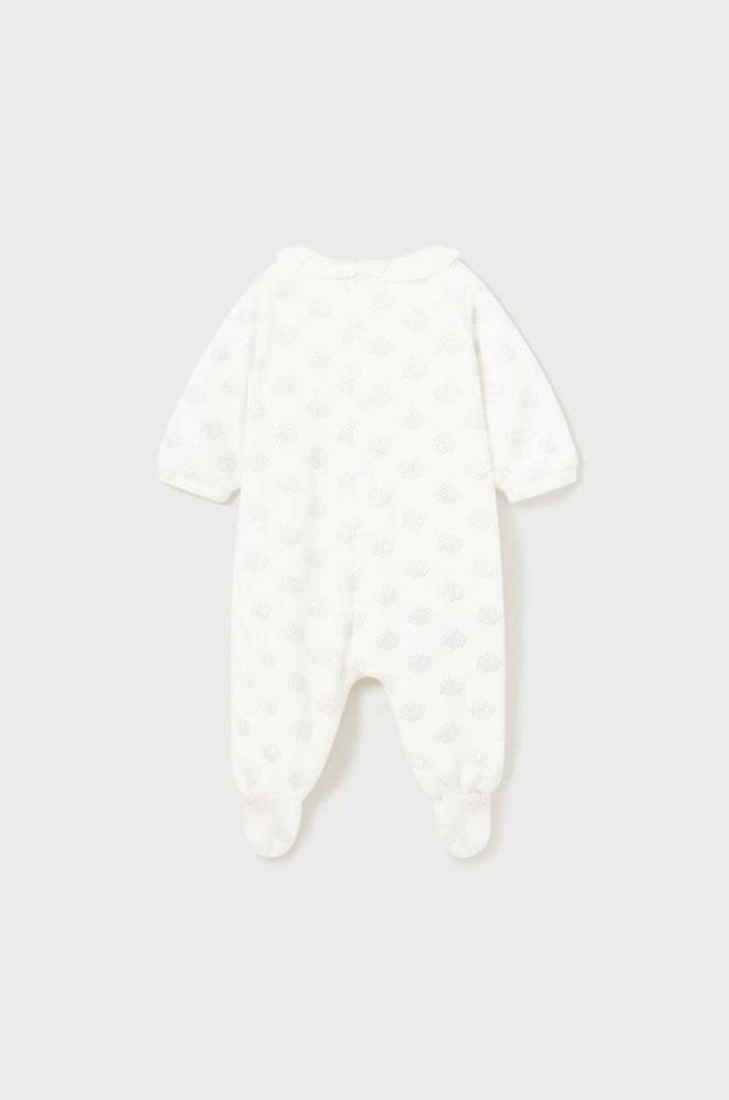 Дитячі повзунки Mayoral Newborn колір бежевий (3428166) фото 5