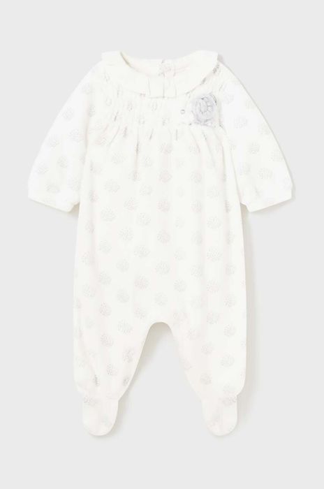 Дитячі повзунки Mayoral Newborn колір бежевий (3428166)