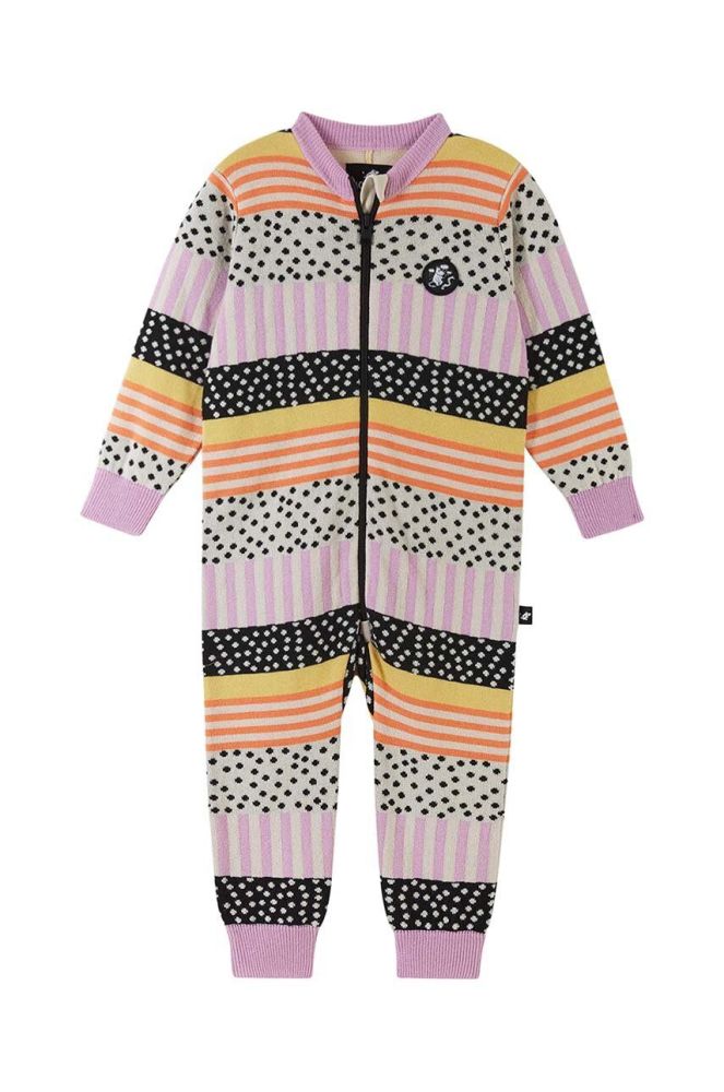 Дитячий комбінезон Reima Moomin Delvis колір фіолетовий (3368806)